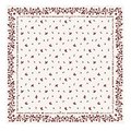 Heritage Lace Heritage Lace CT-3636IR Christmas Time 36 x 36 Table Topper - Ivory & Red CT-3636IR